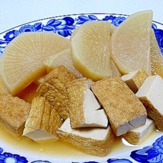 大根と厚揚げの煮物